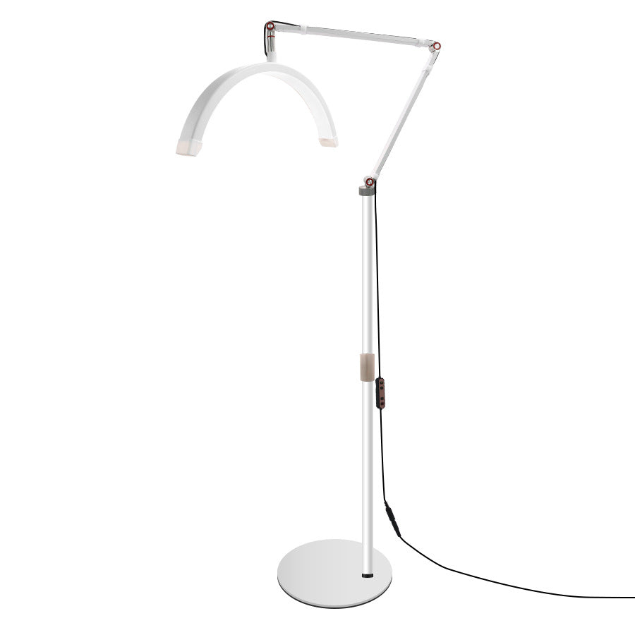 Adjustable U-Shape LED Beauty Floor Lamp