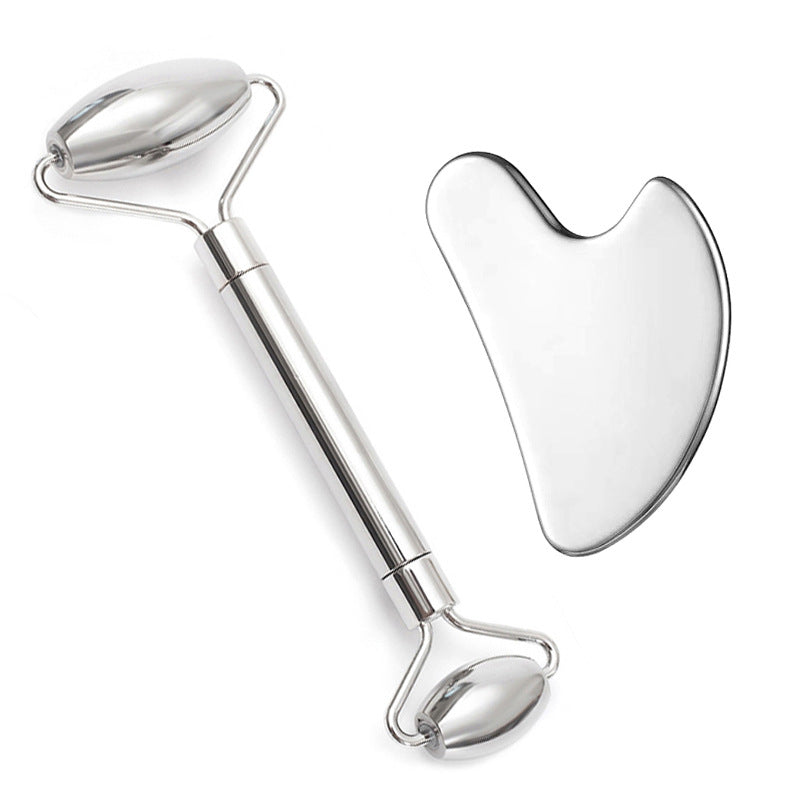 Stainless Steel Facial Massager Scraper Set